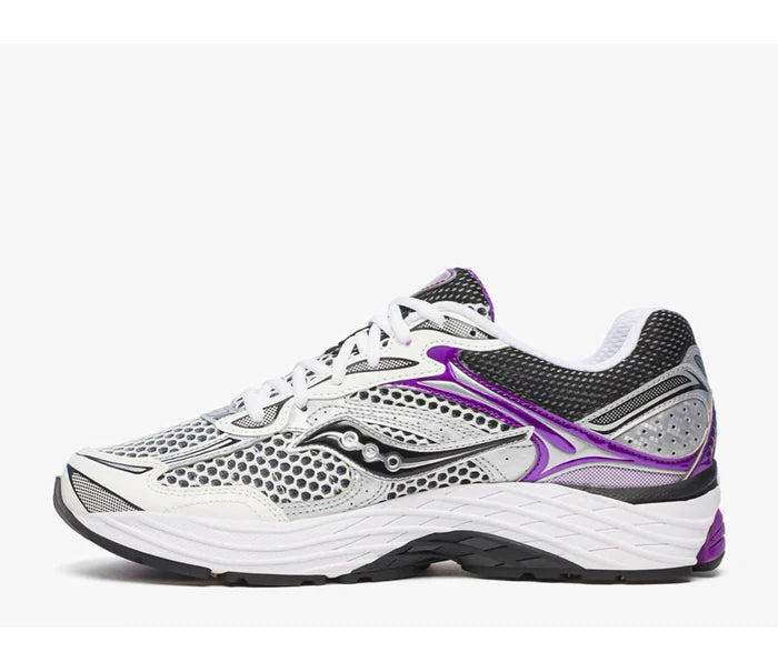 Saucony ProGrid Omni 9 White Black Silver Purple