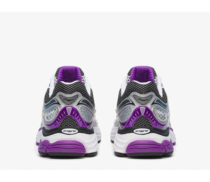 Saucony ProGrid Omni 9 White Black Silver Purple