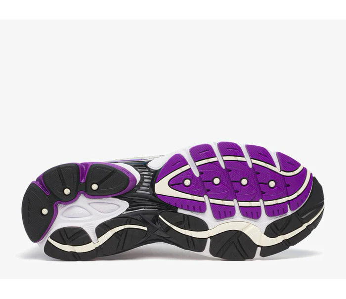 Saucony ProGrid Omni 9 White Black Silver Purple