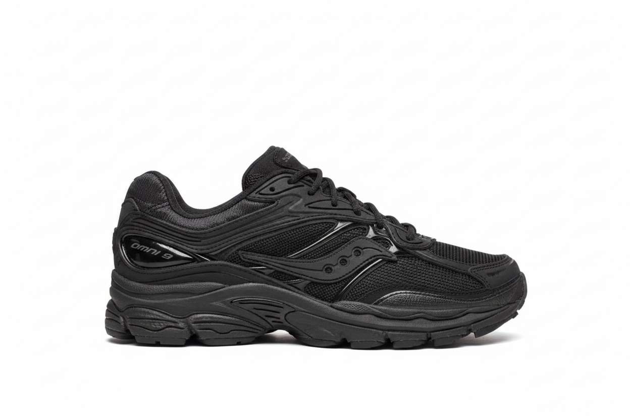 SAUCONY OMNI 9 FULL BLACK